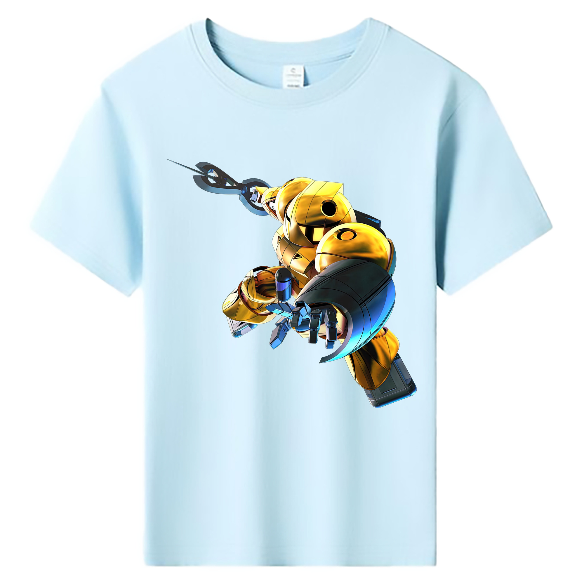 （画像用） 機動戦士ガンダム Mobile Suit Gundam 綿100％キッズTシャツ（フロントプリント）
